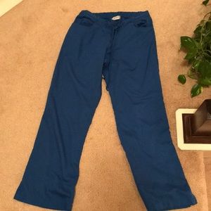 Royal blue scrubs- greys anatomy